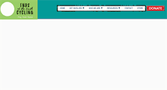 Desktop Screenshot of endscycling.com